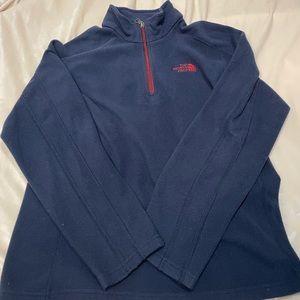 Northface fleece quarter zip